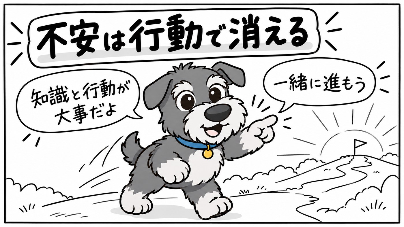 お金の不安は、知識と行動で小さくなります。一歩ずつ進めましょう。