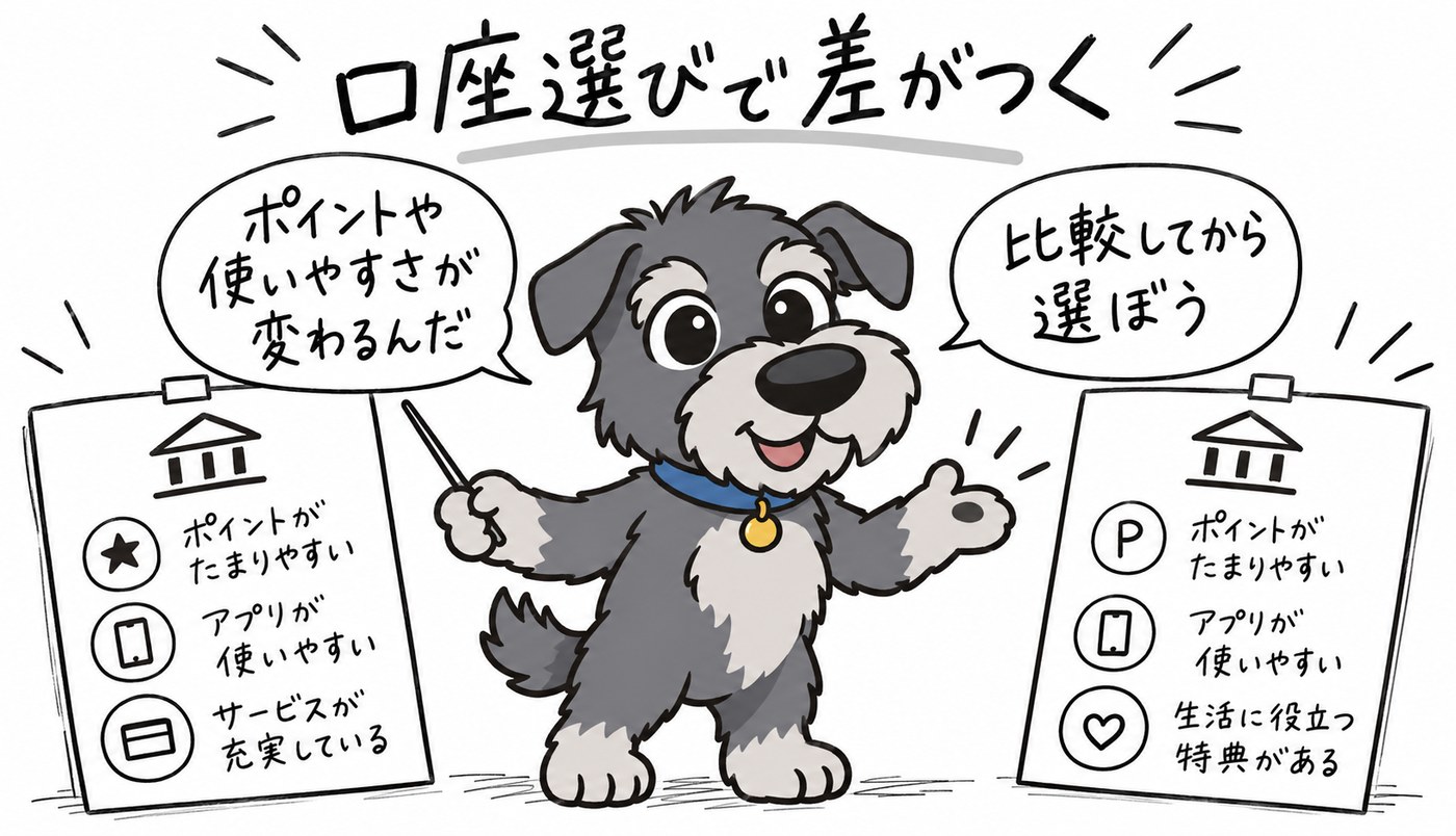 証券口座はどこで開くかで、もらえるポイントや使いやすさが変わります。比較してから選びましょう。